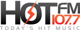 107.7 HOT FM logo