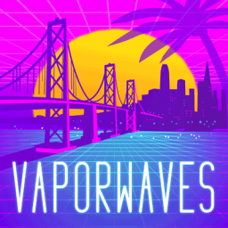 Soma FM: Vaporwaves logo