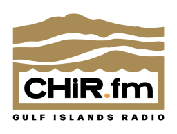 CHIR FM Gulf Islands Community Radio logo
