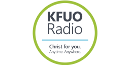KFUO Christ for You. Anytime. Anywhere logo