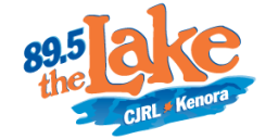 CJRL-FM 89.5 "The Lake" Kenora, ON logo