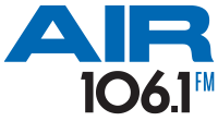 CFIT-FM "Air 106.1" Airdrie, AB logo