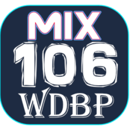 WDBP "Mix 106.7" Rocky Mount, North Carolina logo